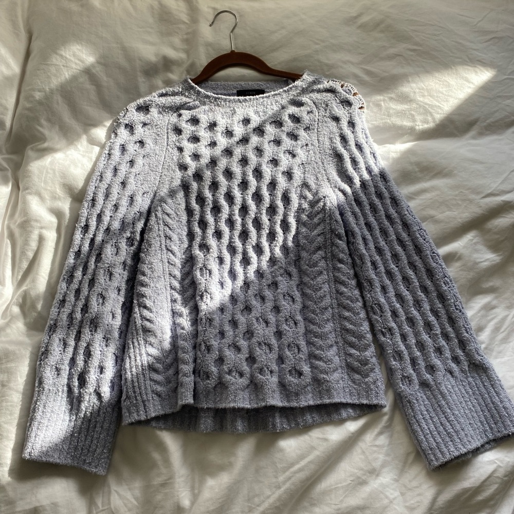 J. Crew Periwinkle Knit Sweater